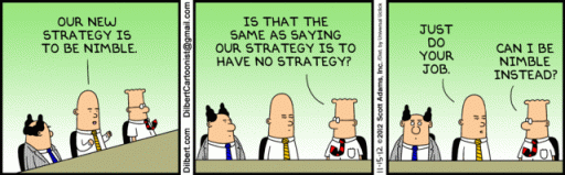 All you need to know about business strategy - be nimble