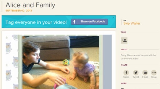 Alice and family on my birthday