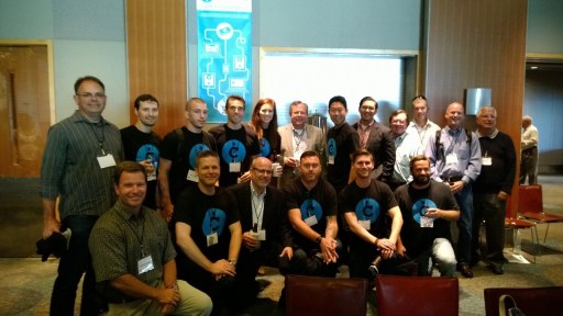 Comr.se team at 9Mile Labs Demo Day