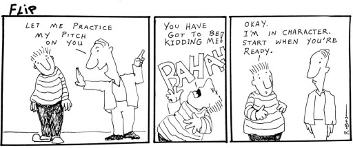 let me practice my pitch