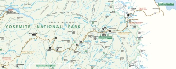 Yosemite Map