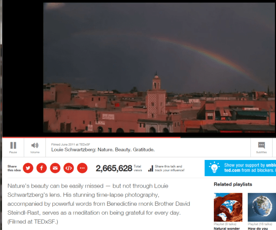 Louie Schwartzberg - Nature. Beauty. Gratitude.