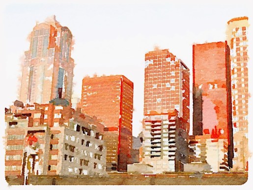 Seattle Skyline at Sunset