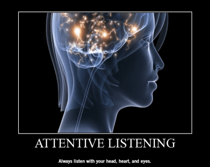 attentive listening